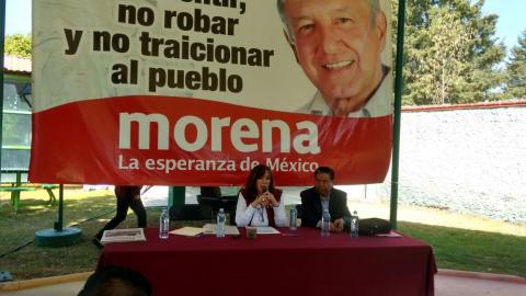 Secretaria general de Morena anuncia visita de AMLO