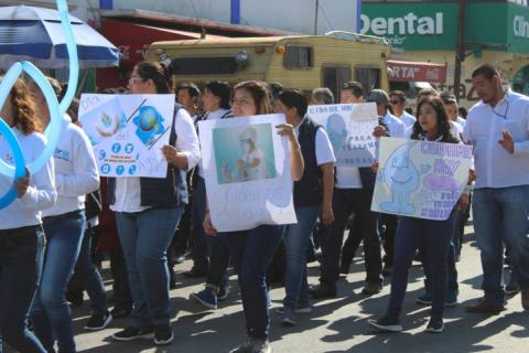 Alcalde encabezo desfile conmemorativo al “Día Mundial del Agua” imagen 2