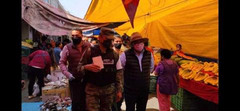 Realizan inspección de control en el tianguis de Teolocholco imagen 5