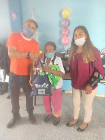 Smdif de Tepetitla de Lardizábal entrega despensas a familias imagen 2