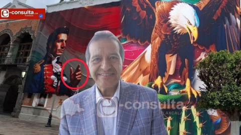 Héroes con seis dedos y el águila de E.U., así celebra Fabricio Independencia de México