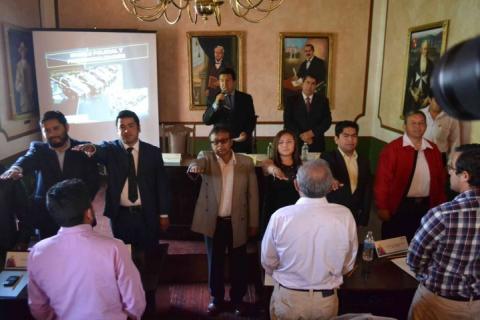 Rinden protesta nuevos delegados de colonia en la capital imagen 1