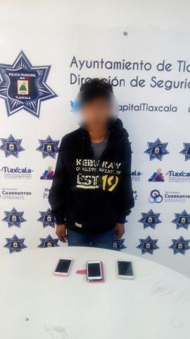 Policía capitalina detiene a joven que substraía celulares y recuperan vehículo robado imagen 2