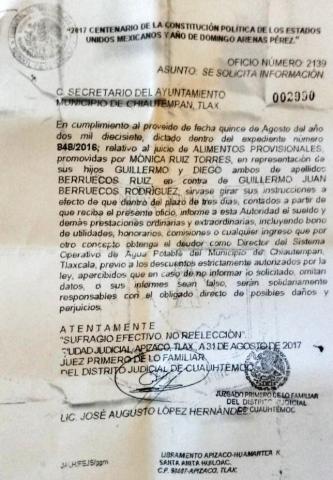 Por ser padre desobligado quedaría fuera de la contienda en Chiautempan imagen 2