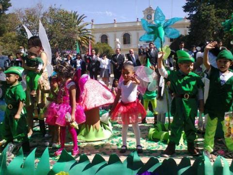 Con desfile cívico conmemoran natalicio de Benito Juárez en Calpulalpan imagen 10