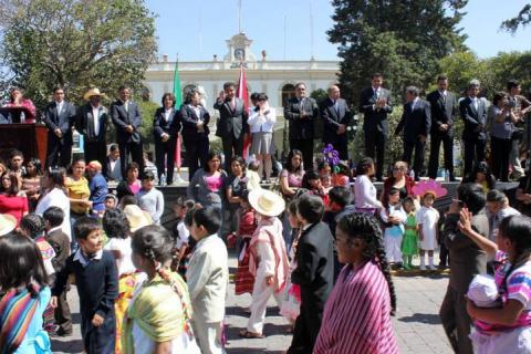 Con desfile cívico conmemoran natalicio de Benito Juárez en Calpulalpan imagen 16