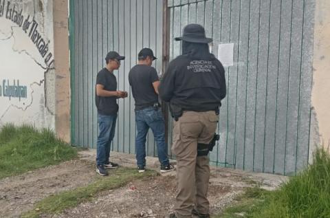 La PFM cumplimienta orden de cateo por robo de autotransporte en Tlaxcala