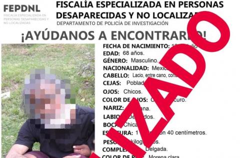 Presentan ante fiscalía a masculino reportado como no localizado: PGJE