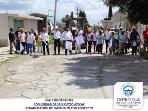 Arranca obra pública en San Mateo Ayecac y Guadalupe Victoria imagen 2