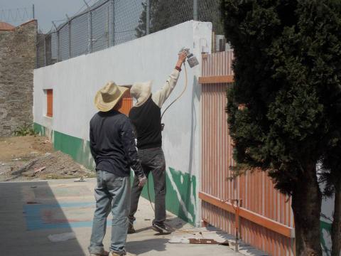 Entrega EST obra de rehabilitación en la primaria Ignacio Zaragoza imagen 1