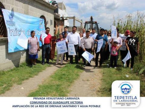 Arranca obra pública en San Mateo Ayecac y Guadalupe Victoria imagen 1