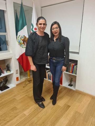 Se reúne Leticia Martínez con la gobernadora de Tlaxcala y titular de CONADE imagen 1