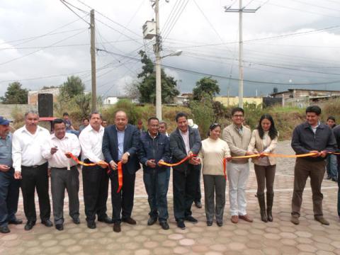 Inaugura obras de gran impacto Baldemar Cortés Meneses, lo acompañó Pedro Jiménez León imagen 3