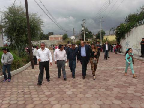Inaugura obras de gran impacto Baldemar Cortés Meneses, lo acompañó Pedro Jiménez León imagen 4