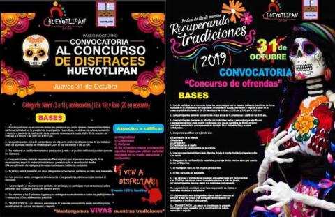 Festival de Día de Muerto Recuperando Tradiciones llega este 31 de octubre a Hueyotlipan imagen 1
