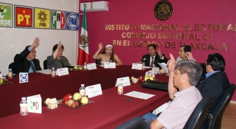 Avala INE registro de candidatos registrados en Tlaxcala