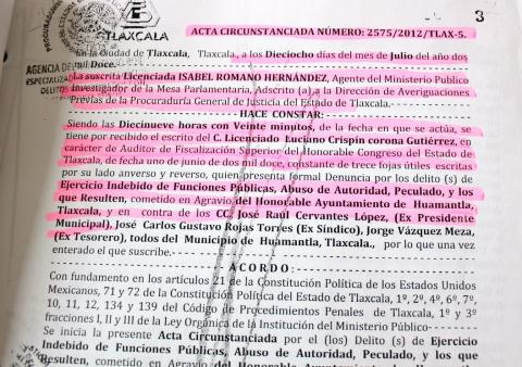 Revela prensa huamantleca procesos judiciales contra Cervantes y Jasso imagen 1