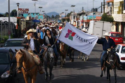 Más de 300 jinetes muestran respeto al santo patrón San Agustín imagen 4