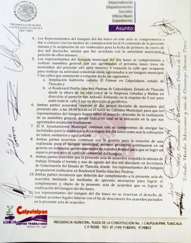 En enero del 2018 se reubicara el tianguis de los lunes: Gutiérrez Juárez imagen 3