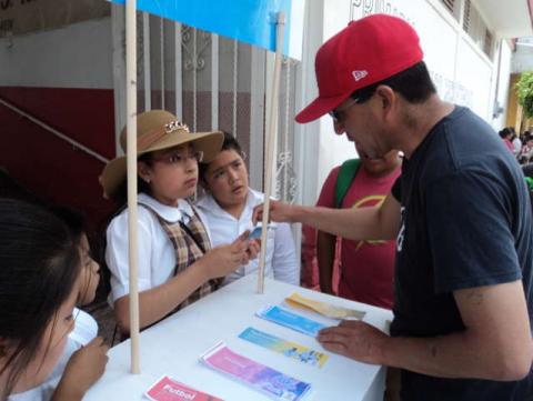 Escuelas del municipio cuentan con módulo de información deportiva imagen 4