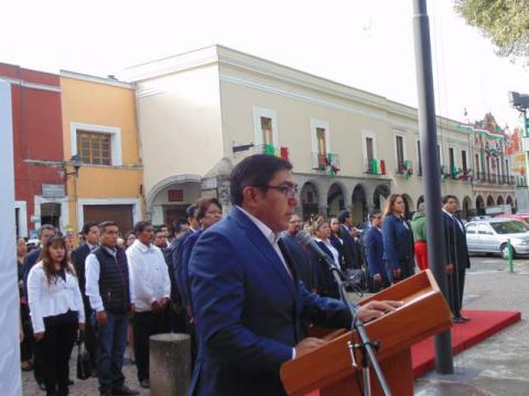 Conmemora Alcalde de Totolac 196 Aniversario de la Consumación de la Independencia