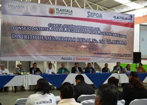 Tlaltelulco fue sede de la cuarta sesión del Consejo Distrital para el Desarrollo Rural Sustentable imagen 1