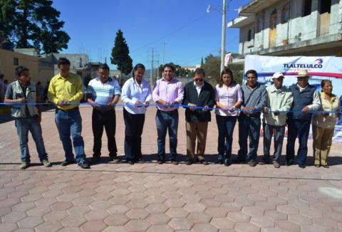Inaugura Polvo Rea calle Malintzi con una inversión de 1.2 MDP en Tlaltelulco imagen 1