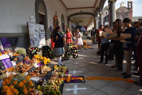 Realizan concurso de ofrendas en Zacatelco imagen 2