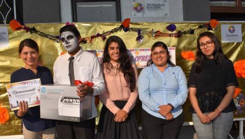 Realizan concurso de ofrendas en Zacatelco imagen 3
