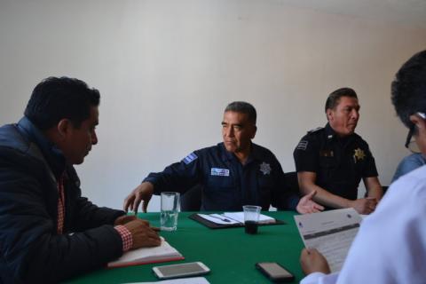 Diseñan estrategias de seguridad pública en el centro del estado