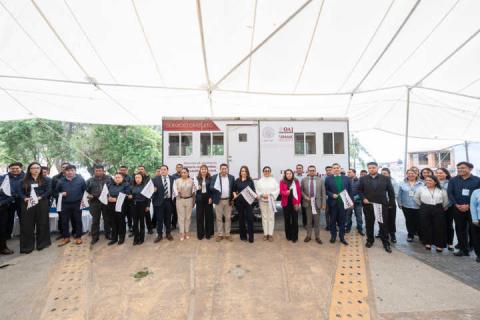 Instala Poder Judicial de Tlaxcala Módulo Móvil de MASC en Atltzayanca imagen 3