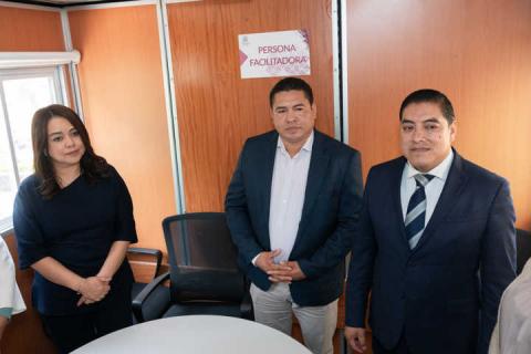 Instala Poder Judicial de Tlaxcala Módulo Móvil de MASC en Atltzayanca imagen 2