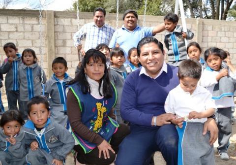 Inaugura Polvo Rea barda perimetral en el preescolar Citlalpopokatzin de Tlaltelulco imagen 5
