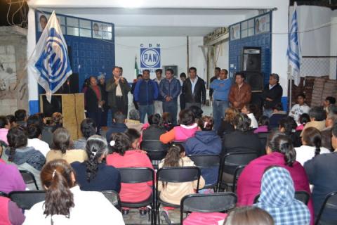 Cierran filas en Tlaltelulco en torno a Miguel Ángel Polvo