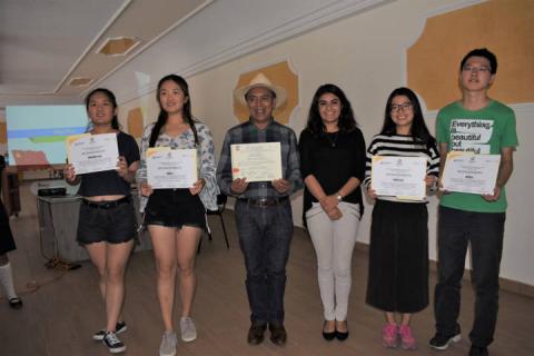 Alumnos de China promueven la historia de Beijing en Zacatelco imagen 4