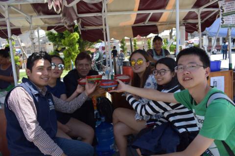 Alumnos de China promueven la historia de Beijing en Zacatelco imagen 1