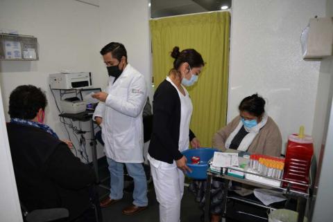 Todo un éxito la Ruta por tu Salud en Nanacamilpa imagen 4