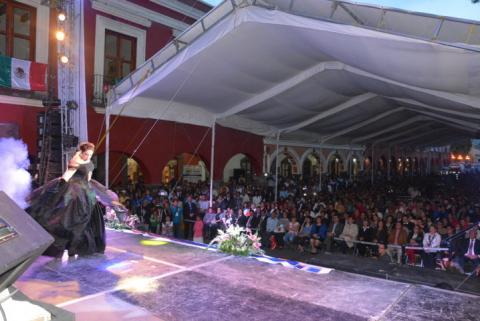 Espectacular inicio del Festival Cultural Tlaxcala capital 2014