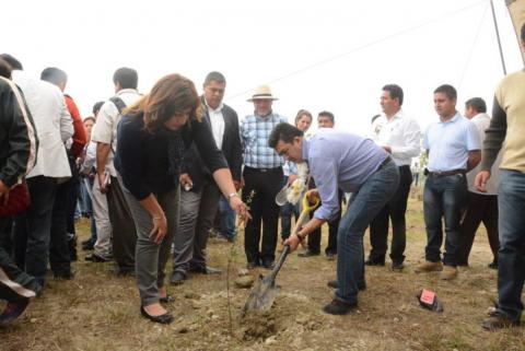 Inician autoridades campaña de reforestación en Tizatlan imagen 2