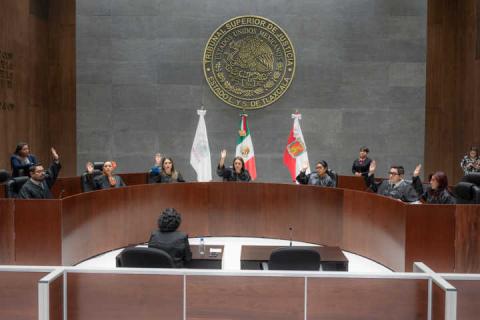 Rinden protesta ante el pleno del TSJE tres jueces municipales imagen 3