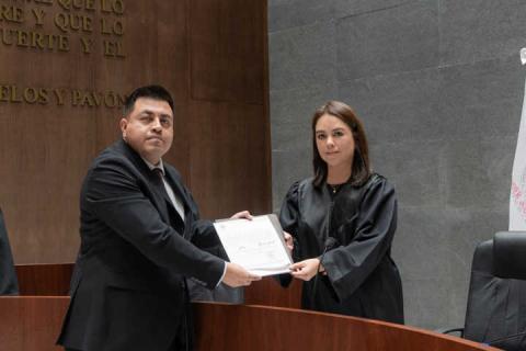 Rinden protesta ante el pleno del TSJE tres jueces municipales imagen 1