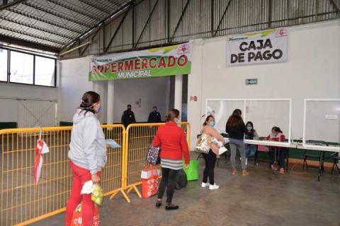 Ponen en marcha por quinto día Supermercado Municipal en Nanacamilpa imagen 1