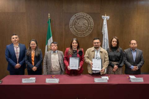Firman convenio Poder Judicial y Universidad Intercultural sobre los MASC imagen 2