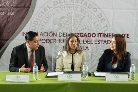 Pone en marcha Poder Judicial el Juzgado Itinerante de primera instancia en Tetlanohcan imagen 1