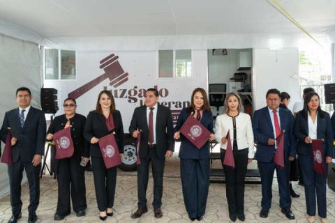 Pone en marcha Poder Judicial el Juzgado Itinerante de primera instancia en Tetlanohcan imagen 2