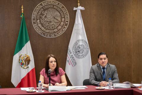 Dan TSJE y OAJ Seguimiento al Plan Institucional para Modernizar Justicia en Tlaxcala imagen 4