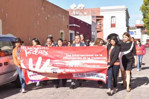 En Apetatitlán realizan acciones para la Eliminación de la Violencia contra la Mujer imagen 1
