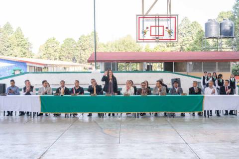 Promueven TSJE la Justicia Alternativa entre estudiantes de secundaria de Xicohtzinco imagen 2