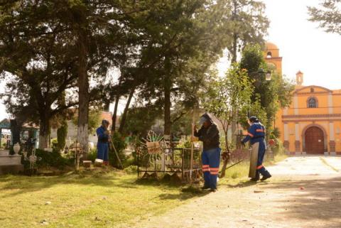 Mejora Ayuntamiento imagen de panteones de la capital tlaxcalteca imagen 2