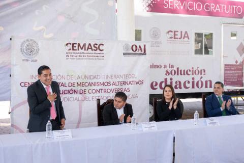 Instala Poder Judicial Unidad Itinerante del CEMASC en Xaltocan imagen 2
